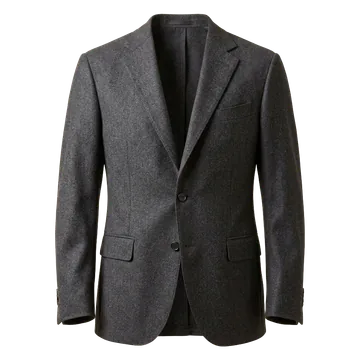 Charcoal wool blazer