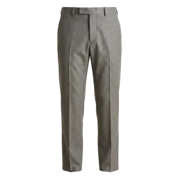 Grey wool trousers