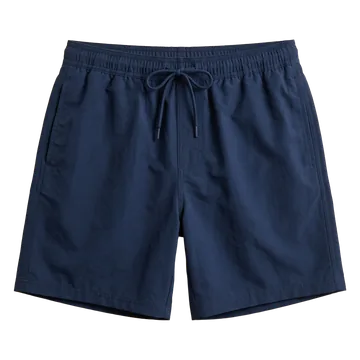Navy swim shorts