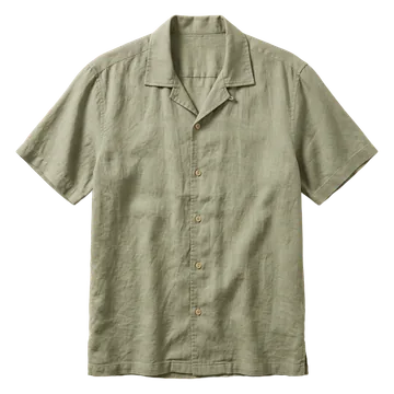 Sage linen shirt