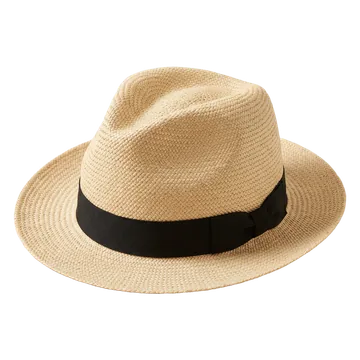 Straw panama hat