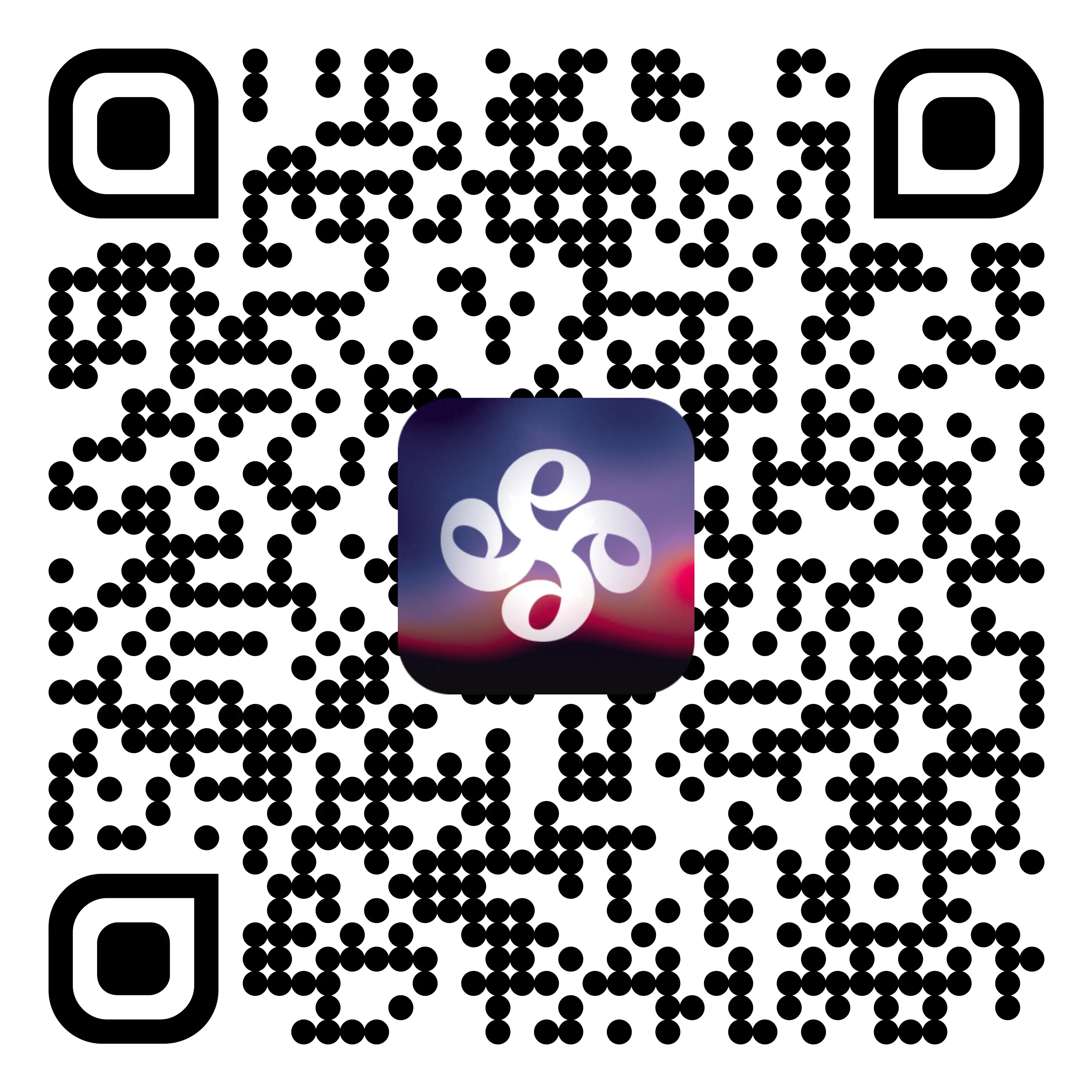 Scan to download Elara on iOS